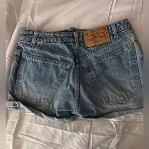 Women’s size 1 Paris Blues jeans cutoff shorts.